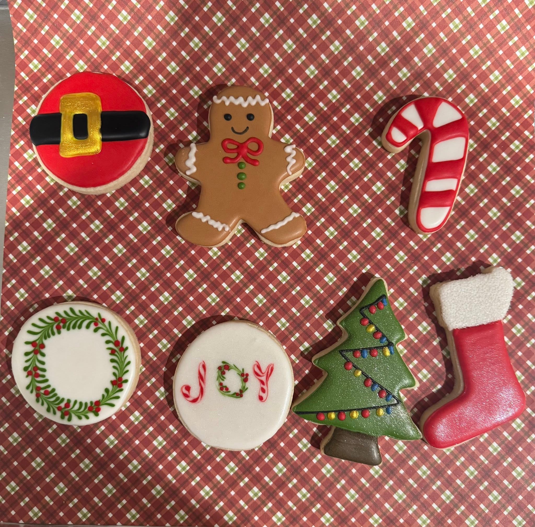 Custom decorated cookies by Sugar & Scrubs