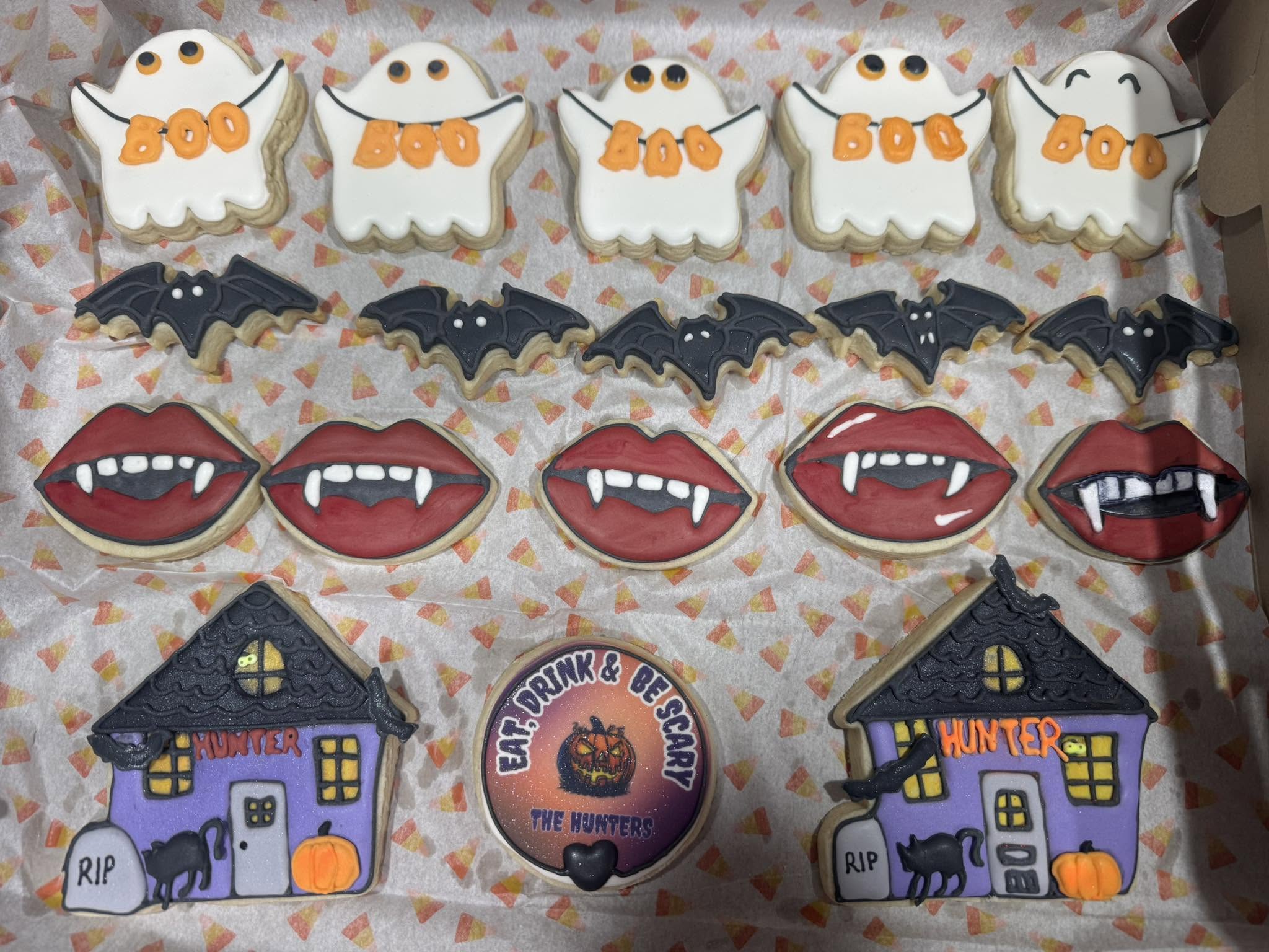 Custom decorated cookies by Sugar & Scrubs