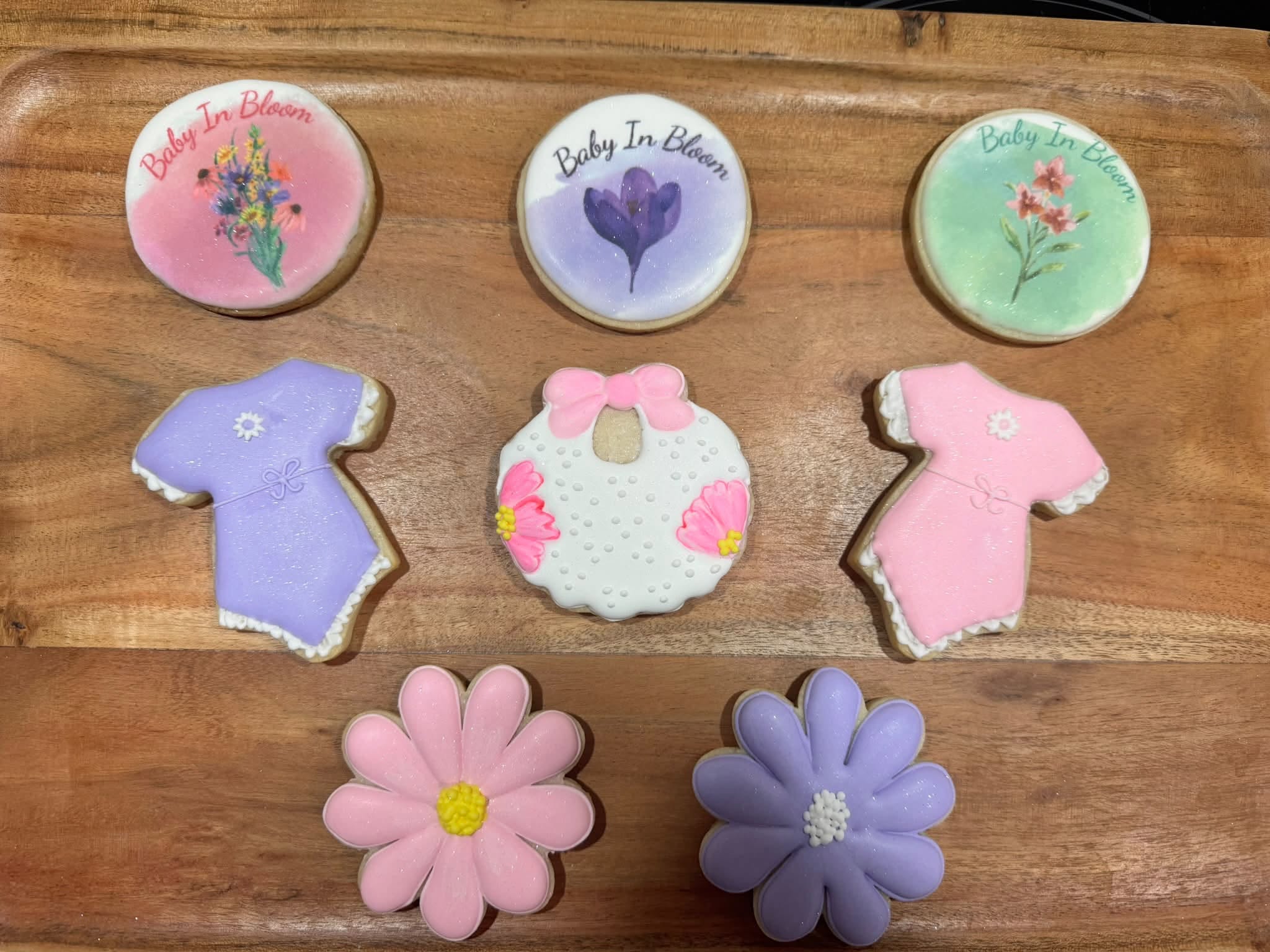 Custom decorated cookies by Sugar & Scrubs
