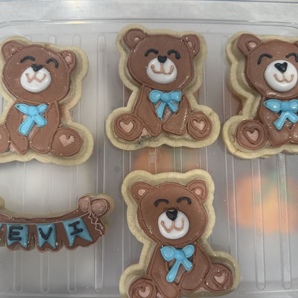 Custom decorated cookies by Sugar & Scrubs