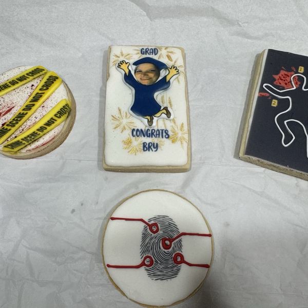 Custom decorated cookies by Sugar & Scrubs