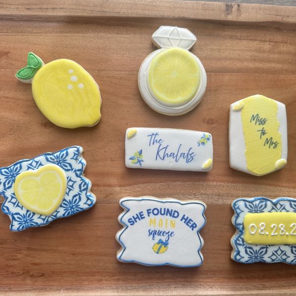 Custom decorated cookies by Sugar & Scrubs