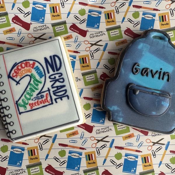 Custom decorated cookies by Sugar & Scrubs