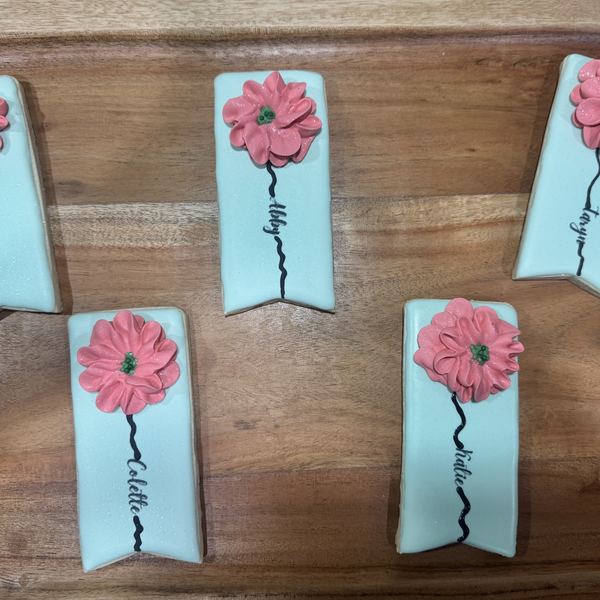 Custom decorated cookies by Sugar & Scrubs