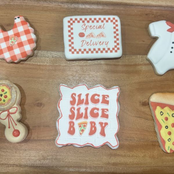 Custom decorated cookies by Sugar & Scrubs