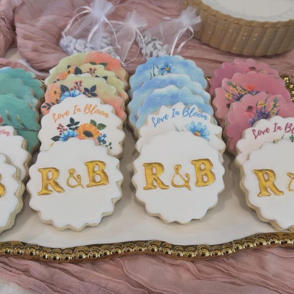 Custom decorated cookies by Sugar & Scrubs
